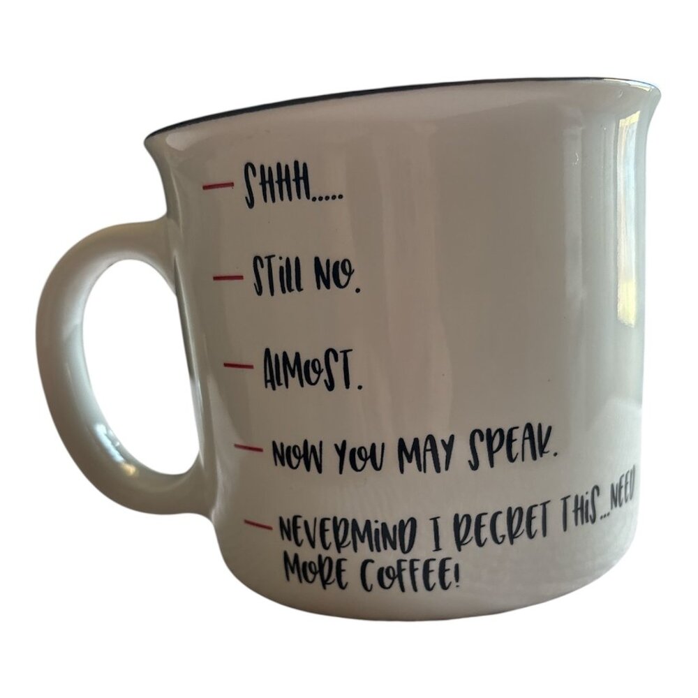 Funny Coffee Mug Need More Coffee Prima Humor Dishwasher/Microwave Safe